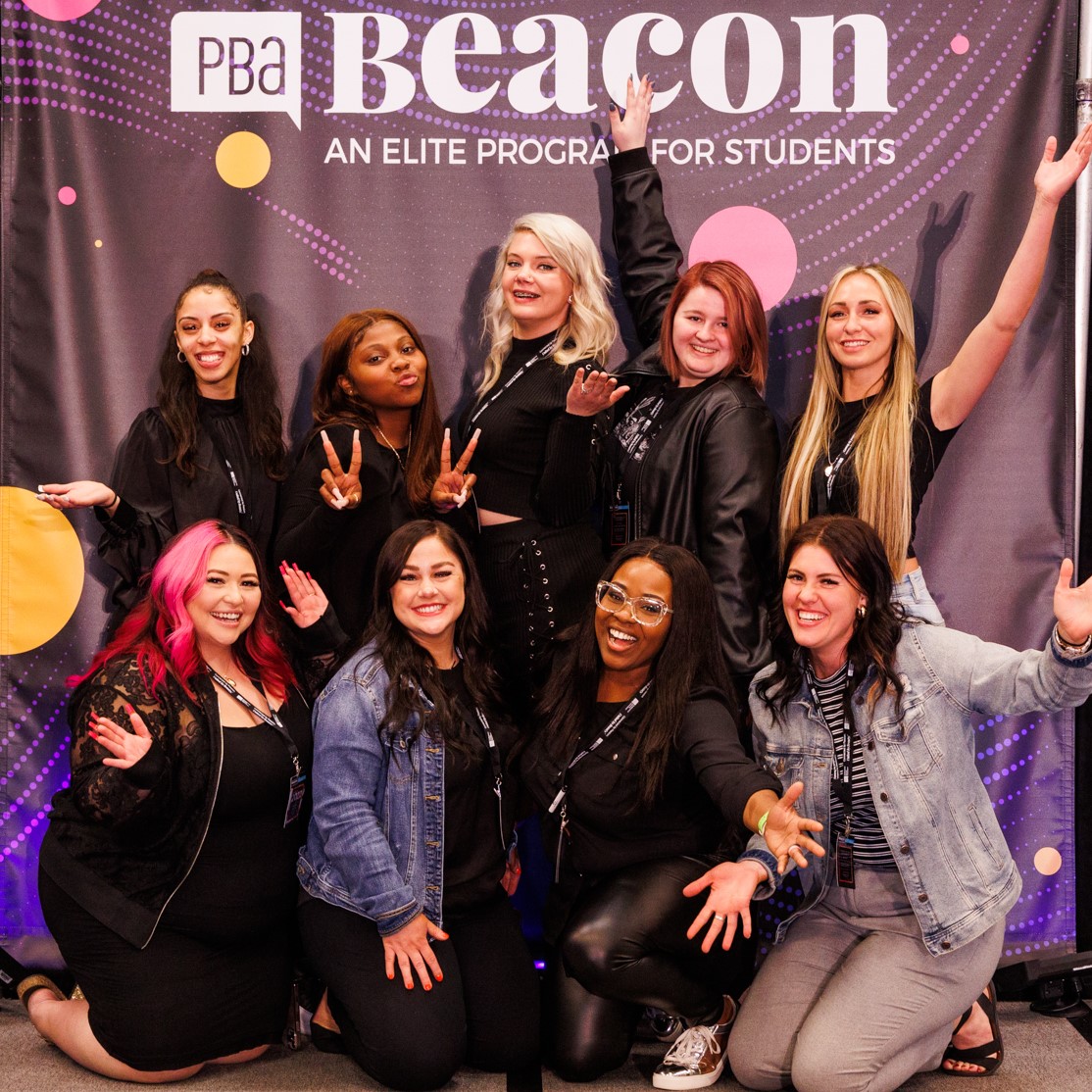 Image of a group of women posing at PBA beacon event.