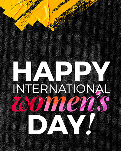 Happy Internationals Women's Day Flyer