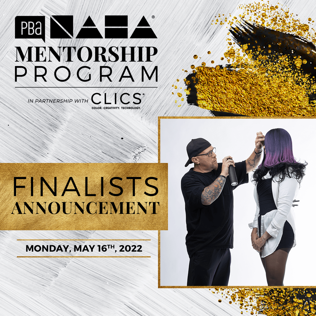 NAHA 2023 Mentorship Program Finalist Announcement Flyer