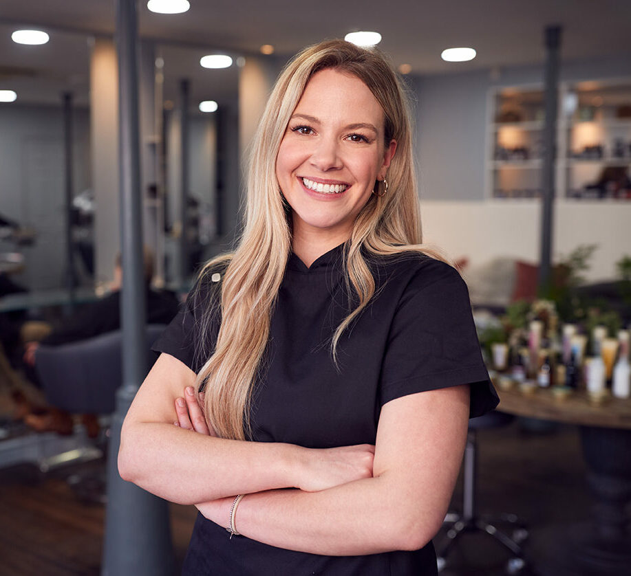 Image of a woman smiling