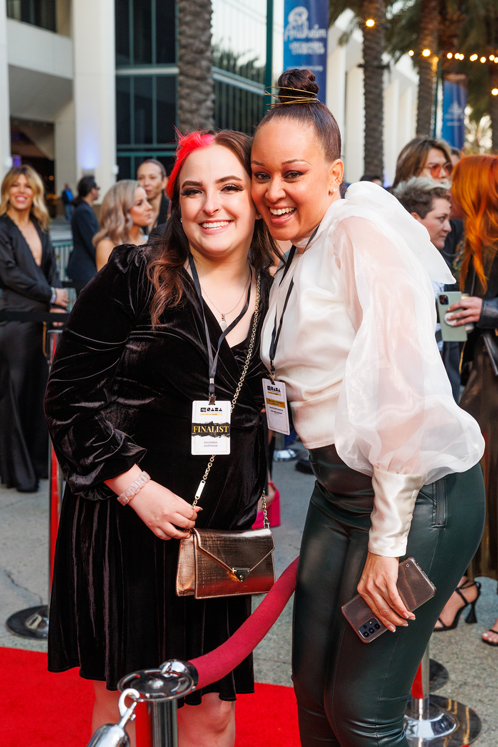 Image of two women smiling