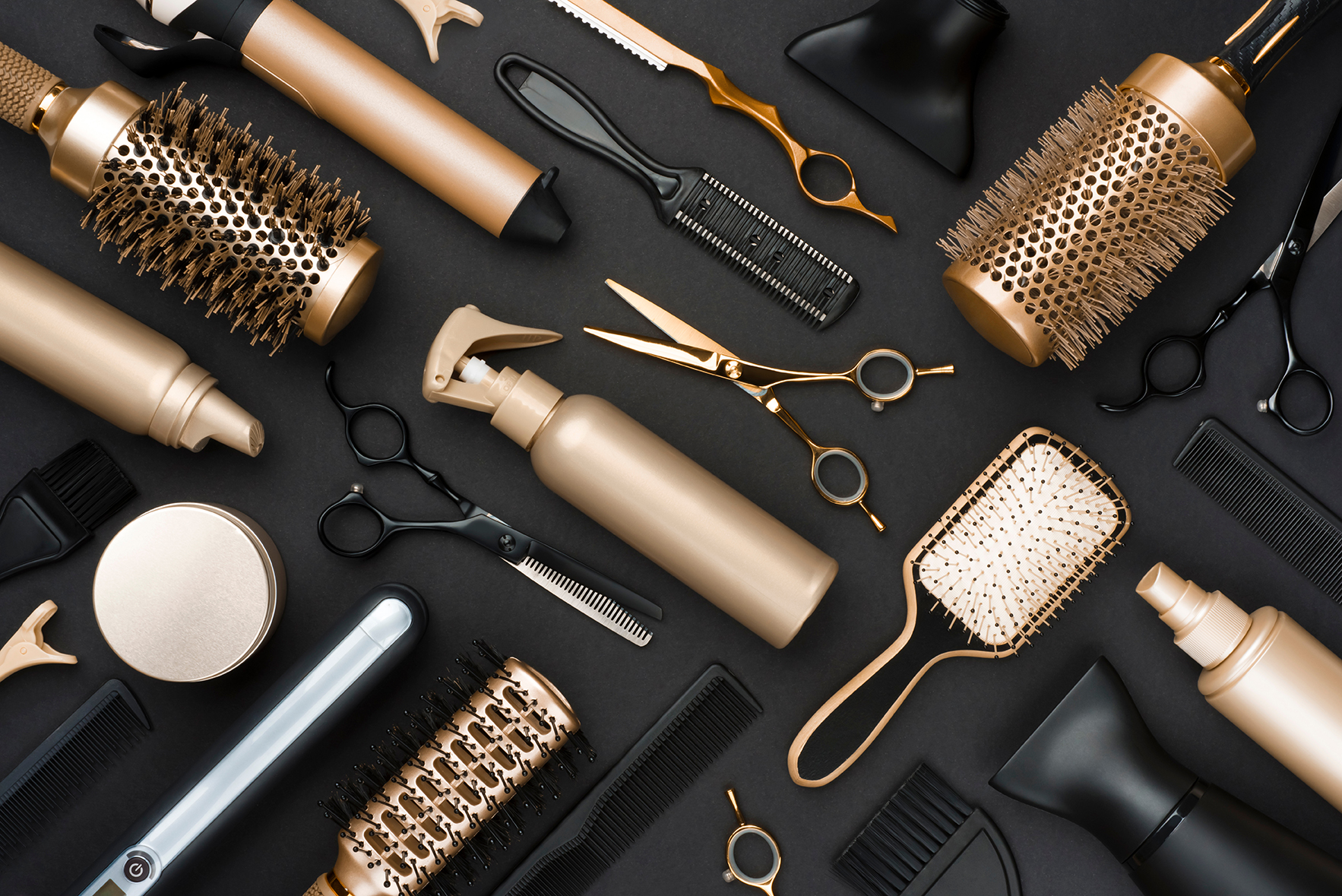 Image of styling tools