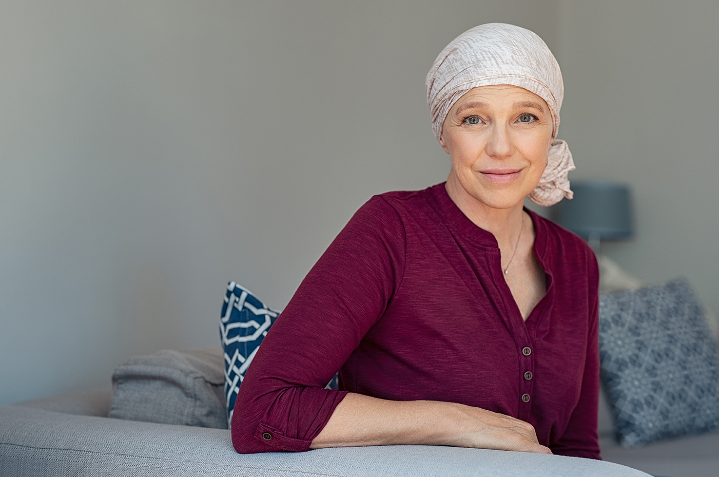 Image of a woman smiling