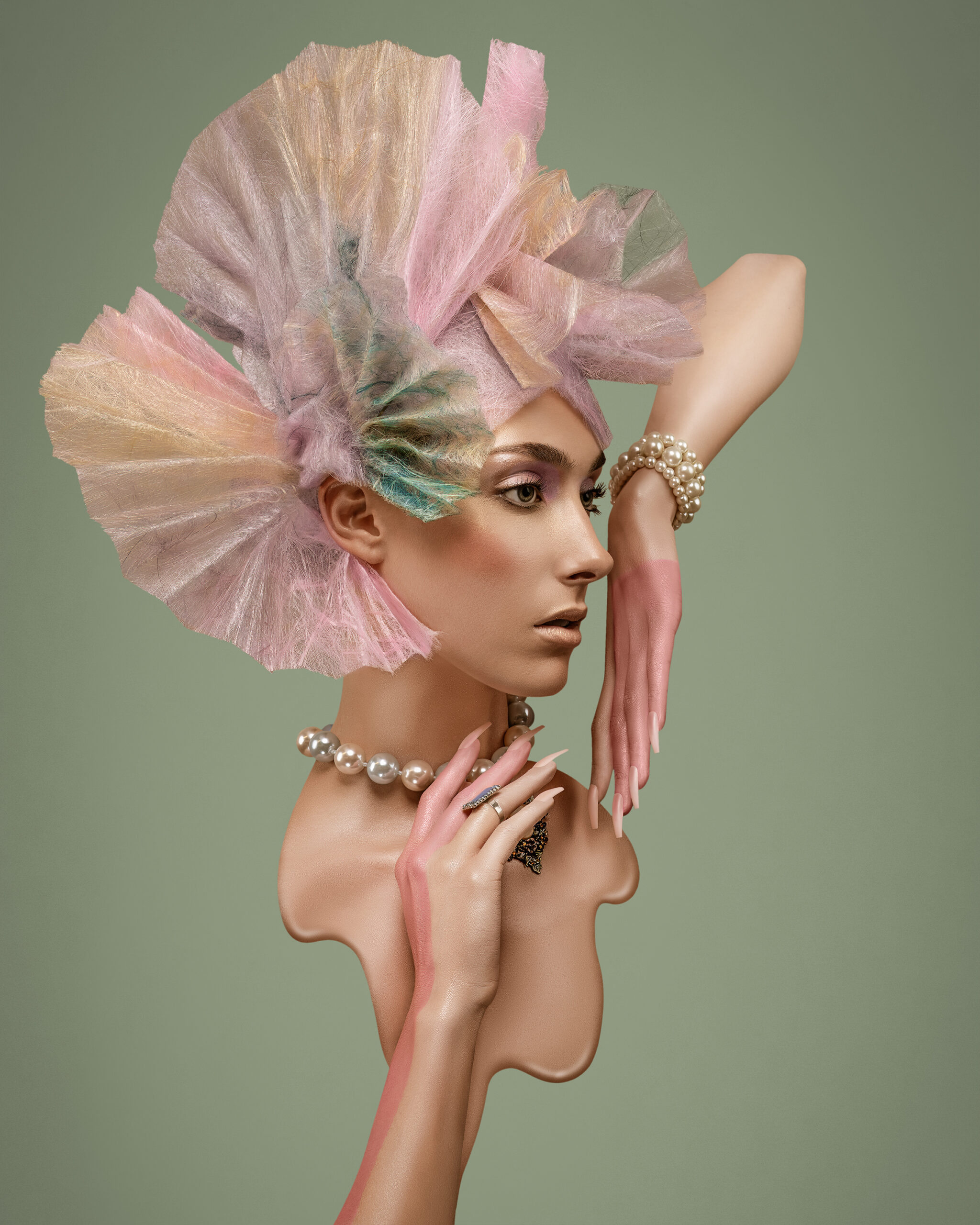 Image of hair styled