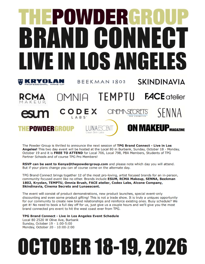 TPG Oct 2026 TPG Brand Connect October 2026